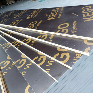 Kego Contreplaqué de coffrage en bois dur filmé de style industriel WBP/colle à la mélamine 11-21mm d'épaisseur 610x2440mm taille 5 ans - Product Image 1