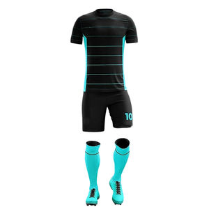 Maillots de football conception personnalisée impression Club uniforme équipe Kit vêtements de sport chemise vêtements de football doux Stretch maillot de football - Product Image 3