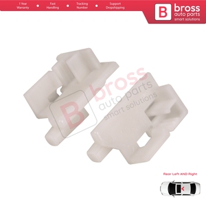 ชุดซ่อมคลิปยึดม่านหลังคาซันรูฟแบบพาโนรามา BSR582 ซ้ายขวา สำหรับ I30 I30 CW MK1 FD ปี 2007-2012 50006393 - Product Image 3