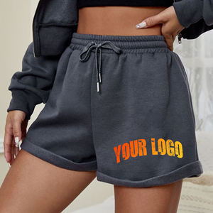 Top verano venta artículo caliente mujeres pantalones cortos sueltos 100% algodón polar con algodón recto transpirable pantalones cortos para mujeres - Product Image 4