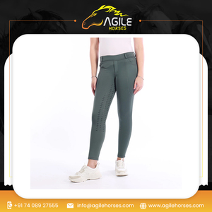 Fournisseur en gros de leggings d'équitation collants sur tissu technique collants entièrement personnalisables pour enfants - Product Image 6