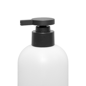 ขวดพลาสติก HDPE ทรงกลมสีขาว300มล. ขวดปั๊มโฟมสีดำผลิตจากเวียดนาม - Product Image 6