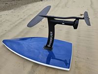 Nouveauté : Planche de surf hydrofoil HYDROFLYER E-Foils légère en aluminium/PVC/PC/ABS/EVA, planche hydrofoil tout-en-un, planche de saut
