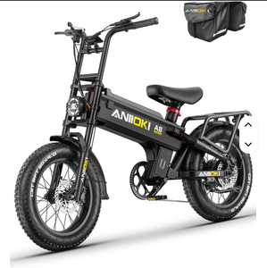 NOUVEAU Vélo Électrique A9 Pro Max à Double Moteur 6000W, Vélo Électrique avec Batterie 60V 70/80ah, Vitesse Maximale de 45+ Mph, Pneus Gras 26 * 4.8 pouces, Vélo Tout-Terrain - Product Image 1