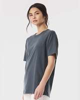 Kaos Unisex 3010 6 oz Heavyweight 100% Katun Kerah Bulat Hip-Hop Fitness Olahraga Pria Cepat Kering Bernapas Ramah Lingkungan