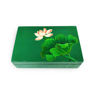 Caja de Lacado Artesanal Vietnamita Ecológica - Artesanía Tradicional, Decoración Duradera para el Hogar, Ideal para Fiestas - Product Image 3