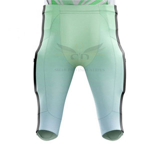 Uniforme de football américain sur mesure à séchage rapide vêtements de sport uniforme de football américain de couleur unie - Product Image 6