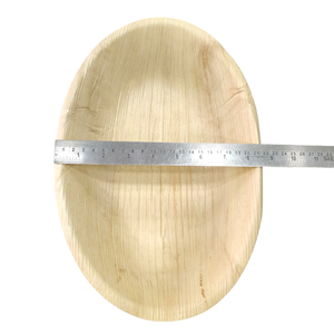 Grand Bol Ovale de 5.5 cm de Profondeur, Durable, Jetable, Céramique, Porcelaine, Acier Inoxydable, Service de Restaurant, Dégradable, 12x10 Pouces - Product Image 2