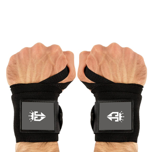 Meilleures ventes 2024, bandages de poignet unisexes en néoprène antidérapants, conception personnalisée OEM, couleur unie, musculation, entraînement en salle de sport, fitness personnalisé - Product Image 4