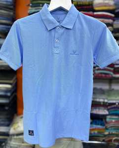 Buena calidad Supima algodón camiseta en blanco personalizar Logo Golf orgánico Pima algodón Polo camisa - Product Image 3