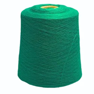 Fabricante al por mayor Ne20 30s extremo abierto cardado regenerado reciclado completo algodón poliéster hilo tejer 100% algodón crudo - Product Image 1