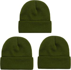 Bonnets Jacquard élégants 100% laine Design à la mode avec doublure chaude pour une utilisation quotidienne en plein air et sur la plage Style tendance - Product Image 5