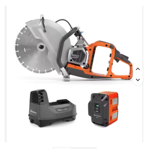 NOUVEAU Husq-varnas K1 Pace (9705467-06) 94V 4.0Ah Li-ion Sans fil Sans balais 350mm (14") Scie à béton électrique Kit - Product Image 1