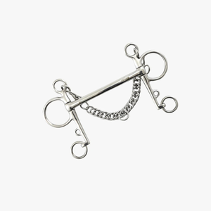 Bocado para Caballo de Acero Inoxidable con Boca de Cobre, Bocado de Equitación Duradero con Control, Bocado para Caballo de Alta Calidad OEM - Product Image 2