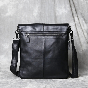 กระเป๋าหนังแท้ น้ำหนักเบา ความจุเยอะ สะพายข้างเดียว แบบยูนิเซ็กซ์ ปิดด้วยซิป ใช้ซ้ำได้ พกพาสะดวก - Product Image 2