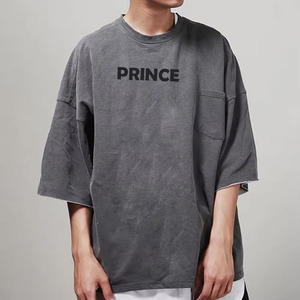 Prince Industry OEM venta al por mayor moda verano hombro abajo camisetas fuera del hombro hombres camisetas 100% algodón de alta calidad - Product Image 2