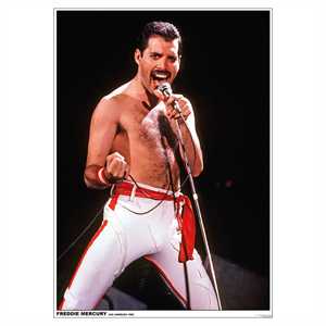 Póster de Freddie Mercury, decoración creativa y novedosa para el hogar, para dormitorio o sala de estar, impresión tamaño Queen - Product Image 1
