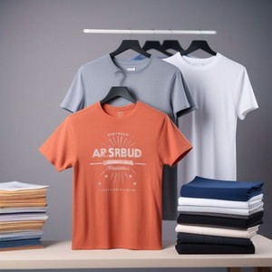 เสื้อยืดคอเต่าสำหรับผู้ชายเสื้อผ้าสไตล์บังคลาเทศ - Product Image 1