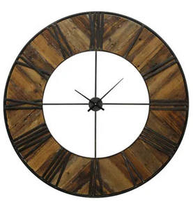 Nouvelle Arrivée Décoration Murale Horloge Analogique en Bois pour Salon et Décoration Intérieure avec Couleur et Taille Personnalisées - Product Image 2