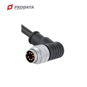 Faisceau de câblage de câble mâle à angle droit IP67 M16 5 7 8 broches A/B Code - Product Image 1