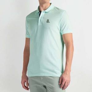 Regular Fit Custom Logo Men Casual Shirts 100% <b>Bamboo</b> <b>Fiber</b> Jersey <b>Fabric</b> Breathable Short Sleeve Solid Color - Product Image 4
