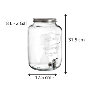 Erogatore portatile in acciaio inox Yorkshire 8L distributore refrigerato di birra e succo di frutta nuova condizione - Product Image 2