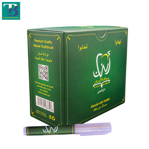 Soporte de plástico portátil Al-Asnan, caja Miswak de 50 piezas, barra de Limpieza de dientes, producto de higiene bucal multiusos de frescura Natural - Product Image 2