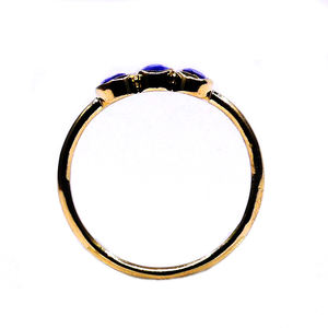 แหวนอัญมณีอัญมณีอัญมณีอัญมณีอัญมณีอัญมณี925สำหรับงานแต่งงานแหวนชุบทองเงินสเตอร์ลิง - Product Image 2