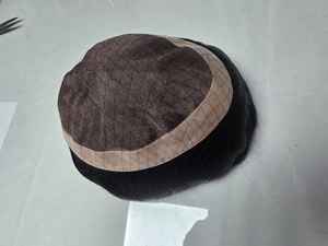 Peluca india de alta calidad de Taz Hair para hombres Deep Wave Kinky Curl Style Soft Mono Base Toupee System Directo de Bangladesh - Product Image 2