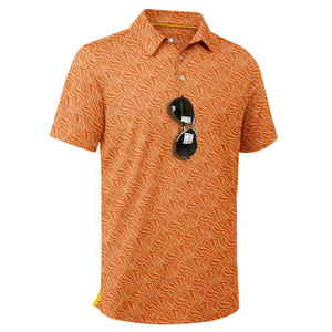 Polo de golf pour hommes en gros, haute qualité, séchage rapide, look décontracté, évacuation de l'humidité, élégant, manches courtes - Product Image 1