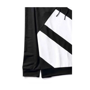 เสื้อฮู้ดแบบสวมหัวสำหรับผู้ชายโอเวอร์ไซส์ทำจากผ้าฝรั่งเศสมีฮู้ดพิมพ์ลายพัฟ3D ออกแบบได้ตามต้องการ - Product Image 3