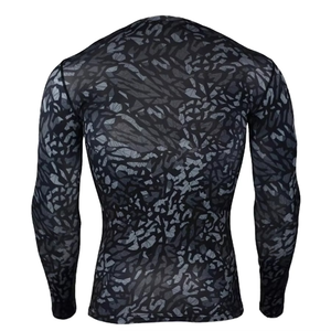 Camiseta de compresión (Rash Guard) personalizada al por mayor para hombre para BJJ Jiu Jitsu MMA Jiujitsu - Product Image 5