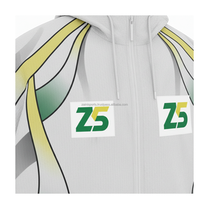 Chaqueta cortavientos unisex, conjunto de pantalones 210GSM, tela duradera Ripstop, Panel degradado verde suave, logotipo personalizado e impresión de talla grande - Product Image 6