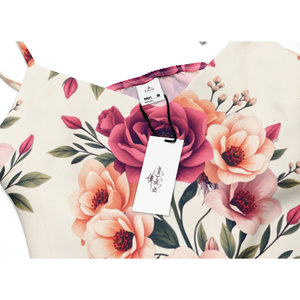 Abito da sera midi con lacci da designer - Product Image 1