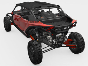 CanAm Rojo y Negro, Manual, 4x4, 4 Tiempos, Certificado EEC, Vehículo Utilitario Deportivo (UTV) a Gasolina/Diésel, Bloqueo de Diferencial, Jaula Antivuelco - Product Image 2