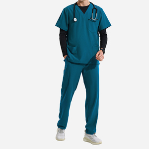 Compre Uniformes Médicos de Alta Calidad, Uniformes de Hospital Hechos de Algodón, Poliéster y Spandex, Disponibles para Venta al por Mayor - Product Image 3