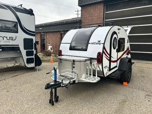 nuCamp T-@-G XL Black Canyon Customized <b>Small</b> Off-Road Camper Trailer Comfortable Fiberglass Camping Travel with <b>Tent</b> for Sale. - Product Image 4