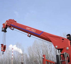 Camión de Carga Pesada 2024 con Grúa Hidráulica 4x2/6x4, Vehículo de Carga con Plataforma Plana para Construcción y Transporte - Product Image 5