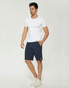 Pantalones cortos de gimnasio de verano con logotipo personalizado para hombres, tela saludable de alta calidad, suave, cómoda, ligera, transpirable, estilo informal, no tejida - Product Image 5