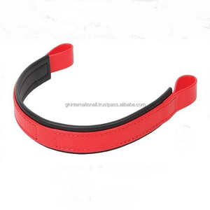 New Design Colorful <b>Harness</b> Leather Horse Brow Band Straight Shape Leather Horse Brow Band in All Custom Sizes & Colors - Product Image 4