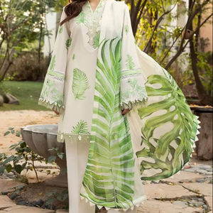 Directo de fábrica proveedor de diseñador elegante señoras Salwar Kameez buena calidad Casual césped vestido traje indio y paquistaní ropa - Product Image 1