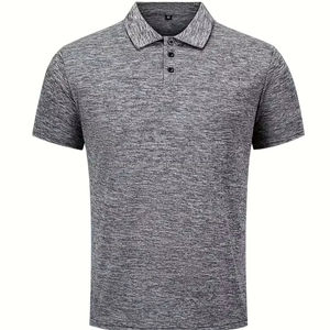 Polo d'été pour hommes, t-shirt à manches courtes, logo personnalisé, polos longs et lourds, polos pour hommes - Product Image 1