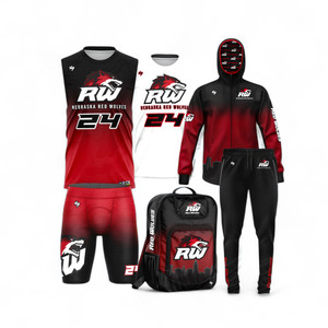 Hommes All Elite 7v7 Football Jock Hoodie 100% Polyester Compression Shirt Respirant Nouveau Design Drapeau Américain Uniformes Petit - Product Image 2