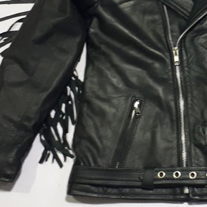 Veste en cuir pour enfants, cuir véritable, qualité supérieure, nouvelle arrivée, produit portable, vestes pour enfants, VIKY INDUSTRIES - Product Image 4