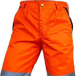 Pantalones de Trabajo de Seguridad Reflectantes de Alta Calidad para Hombre, Alta Visibilidad, Transpirables, de Poliéster, para Construcción, Resistentes, con Broches de Calidad - Product Image 1