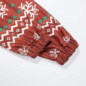 À la mode 2025 pantalons de survêtement de noël pour les femmes Look Premium cordon pantalons de survêtement de noël doux Polyester chaud Style élégant - Product Image 5
