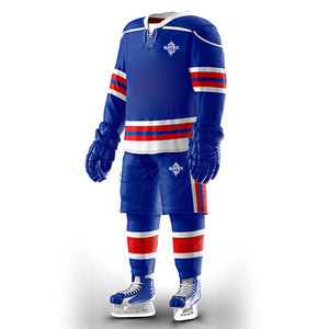 Uniforme de Hockey sobre Hielo para Adultos, Fabricante de Pakistán, 100% Poliéster, Secado Rápido, Transpirable, Ropa Deportiva Personalizable - Product Image 5