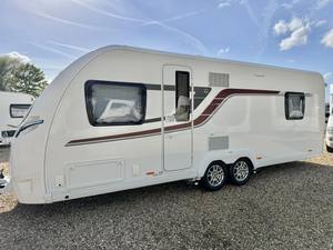 White Travel Trailer Caravan Motorhome RV with Multiple Windows Dual Axle for <b>Camping</b> Outdoor Travel - Product Image 4
