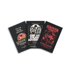 Poster de la série Stranger Things Saison 5 de style moderne (lot de 3) # 2) Design en papier pour la décoration murale - Product Image 1