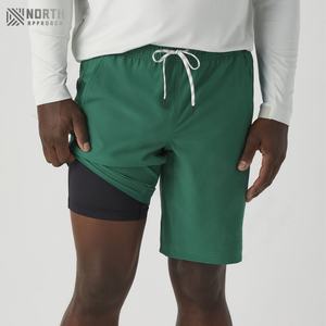 Shorts de Baño Personalizados para Hombre 2025, de Alta Calidad, Poliéster/Algodón, Estampado de Lona, Secado Rápido, Transpirables, con Cierre de Cordón, para Verano - Product Image 5